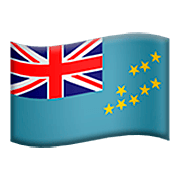 🇹🇻 Emoji Bandeira: Tuvalu na Apple iOS 16.4.