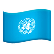 🇺🇳 Emoji Flagge: Vereinte Nationen Apple iOS 16.4.