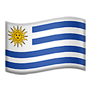 🇺🇾 Emoji Bandera: Uruguay en Apple iOS 16.4.