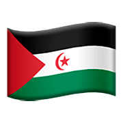 🇪🇭 Emoji Bandera: Sáhara Occidental en Apple iOS 16.4.