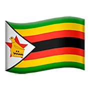 Émoji 🇿🇼 Drapeau : Zimbabwe sur Apple iOS 16.4.