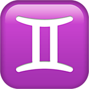 Emoji ♊ Segno Zodiacale Dei Gemelli su Apple iOS 16.4.