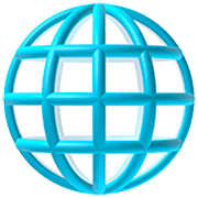 Émoji 🌐 Globe Avec Méridiens sur Apple iOS 16.4.