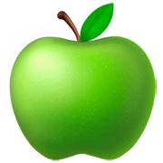 🍏 Emoji Manzana Verde en Apple iOS 16.4.
