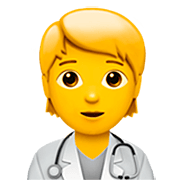 🧑‍⚕️ Emoji Arzt/Ärztin Apple iOS 16.4.