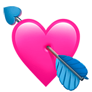 💘 Emoji Corazón Con Flecha en Apple iOS 16.4.