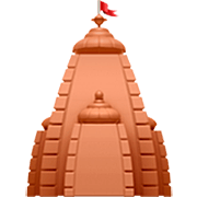 🛕 Emoji Templo Hindu na Apple iOS 16.4.