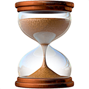 ⏳ Emoji Reloj De Arena Con Tiempo en Apple iOS 16.4.