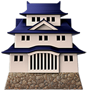 🏯 Emoji japanisches Schloss Apple iOS 16.4.