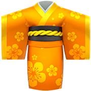 Émoji 👘 Kimono sur Apple iOS 16.4.