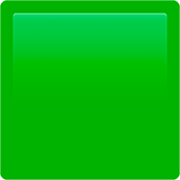 🟩 Emoji Quadrado Verde na Apple iOS 16.4.