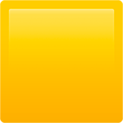 🟨 Emoji Cuadrado Amarillo en Apple iOS 16.4.
