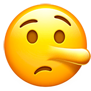 🤥 Emoji Cara De Mentiroso en Apple iOS 16.4.