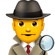 🕵️‍♂️ Emoji Detective Hombre en Apple iOS 16.4.