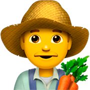 👨‍🌾 Emoji Agricultor en Apple iOS 16.4.