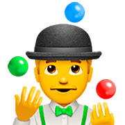 Emoji 🤹‍♂️ Giocoliere Uomo su Apple iOS 16.4.