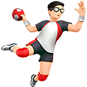 🤾🏻‍♂️ Emoji Handballspieler: helle Hautfarbe Apple iOS 16.4.
