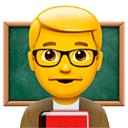 👨‍🏫 Emoji Professor na Apple iOS 16.4.