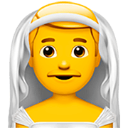 Emoji 👰‍♂️ Sposo Con Velo su Apple iOS 16.4.