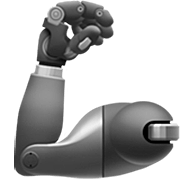 Emoji 🦾 Protesi Robotica Per Il Braccio su Apple iOS 16.4.