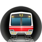Emoji 🚇 Metropolitana su Apple iOS 16.4.