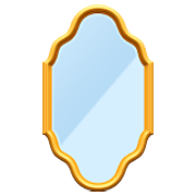 Emoji 🪞 Specchio su Apple iOS 16.4.