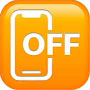 📴 Emoji Teléfono Móvil Apagado en Apple iOS 16.4.