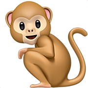 Emoji 🐒 Scimmia su Apple iOS 16.4.