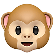 🐵 Emoji Rosto De Macaco na Apple iOS 16.4.