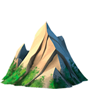 Émoji ⛰️ Montagne sur Apple iOS 16.4.