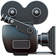 🎥 Emoji Câmera De Cinema na Apple iOS 16.4.