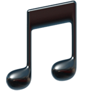 Emoji 🎵 Nota Musicale su Apple iOS 16.4.