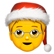 Emoji 🧑‍🎄 Santa Claus su Apple iOS 16.4.
