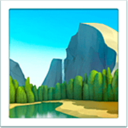 Émoji 🏞️ Parc National sur Apple iOS 16.4.