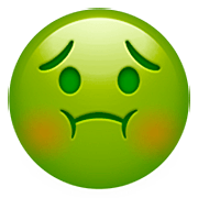 Emoji 🤢 Faccina Nauseata su Apple iOS 16.4.