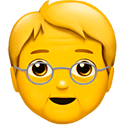 🧓 Emoji Persona Adulta Madura en Apple iOS 16.4.