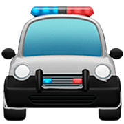 🚔 Emoji Vorderansicht Polizeiwagen Apple iOS 16.4.