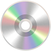 Émoji 💿 CD sur Apple iOS 16.4.