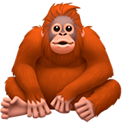 Emoji 🦧 Orangotango su Apple iOS 16.4.