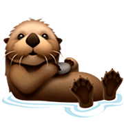 Emoji 🦦 Lontra su Apple iOS 16.4.