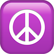 ☮️ Emoji Friedenszeichen Apple iOS 16.4.