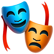 🎭 Emoji Máscaras De Teatro en Apple iOS 16.4.