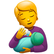🧑‍🍼 Emoji Pessoa Alimentando Bebê na Apple iOS 16.4.