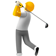 Émoji 🏌️ Joueur De Golf sur Apple iOS 16.4.
