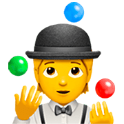 Emoji 🤹 Persona Che Fa Giocoleria su Apple iOS 16.4.