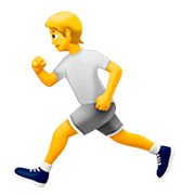 Emoji 🏃 Persona Che Corre su Apple iOS 16.4.