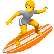 🏄 Emoji Surfista na Apple iOS 16.4.