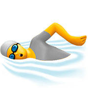 🏊 Emoji Persona Nadando en Apple iOS 16.4.