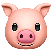 🐷 Emoji Rosto De Porco na Apple iOS 16.4.