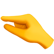 Emoji 🤏 Mano Che Fa Il Gesto Del Pizzico su Apple iOS 16.4.